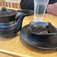 Cute soy sauce and wasabi mix bowl  at Ryo Sushi in Chicago