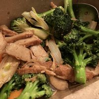 ginger soy chicken  at Golden Lotus Vegan Restaurant in Oakland