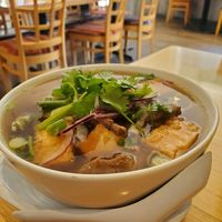 Pho at Golden Lotus Vegan Restaurant in Oakland