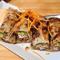 Mushu mushu at Golden Lotus Vegan Restaurant in Oakland