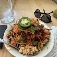 Papaya Salad  at Golden Lotus Vegan Restaurant in Oakland
