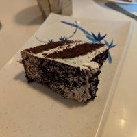 oreo cake at Golden Lotus Vegan Restaurant in Oakland