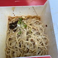 Dan Dan noodles  at Dough Zone in Seattle