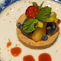 Vegan Fruit tart at M's Table in Yokohama