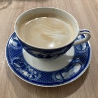 Soy latte  at M's Table in Yokohama