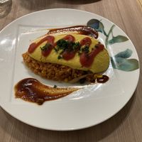 Omurice  at M's Table in Yokohama