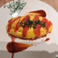 Omurice at M's Table in Yokohama