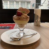 It tastes as good as it looks!! I could have eaten 5 of these, it was so delicious!  at M's Table in Yokohama