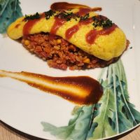 Omurice at M's Table in Yokohama