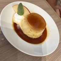 Flan  at M's Table in Yokohama