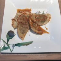 Vegan gyoza at M's Table in Yokohama