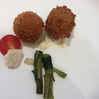 Thought it was croquettes, but no, karaage. at M's Table in Yokohama