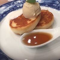 Pancakes!! SO good. at M's Table in Yokohama