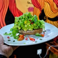 Avocado on Toast at Banana Chill in Kandy