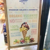Best vegan coconut ice cream at Gourmet Gelato - Jl. Monkey Forest in Ubud