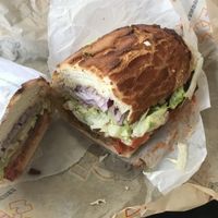 Meatless mike at Ike's in Honolulu