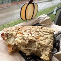 Apricot almond scone   at Isles Bun & Coffee in Minneapolis