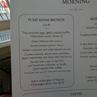 Why do they mention the kcal? 🤭 at The Pump Room in Bath