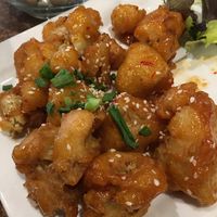 General Tso’s cauliflower  at Blondie's in Flint