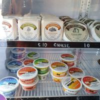 Vegan products  at Green Taste Vegan Goods in San Francisco