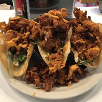 Jack Fruit Tacos at Juuuicy's Vegan Restaurant & Mama's Vegan Cocina in West Palm Beach