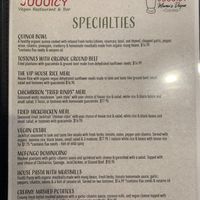 Menu at Juuuicy's Vegan Restaurant & Mama's Vegan Cocina in West Palm Beach