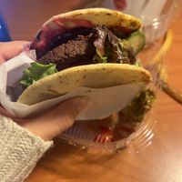 Vedge with vegan bun   at Nuburger in Winnipeg