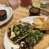 The tacos- I ate one of them.  Delicious!  at Verdura in Phoenix