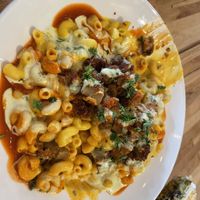 Buffalo Mac (pardon the bites out of it)  at Verdura in Phoenix