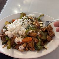 Cashew stir fry  at Royal Thai Bistro in Big Bear City