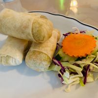 Vegetable spring rolls  at Royal Thai Bistro in Big Bear City
