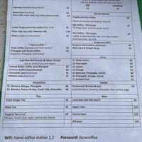   at Hanoi Coffee Station in Hanoi