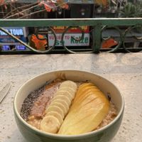 Vegan oatmeal bowl   at Hanoi Coffee Station in Hanoi