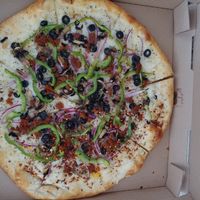 Vegan Vergie: Vegan Cheese and soyrizo added at The Pizza Joint - Westwind Dr in El Paso
