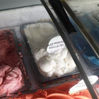 Clearly labelled and seperate fridge for non dairy at The Barwon Scoop in Barwon Heads