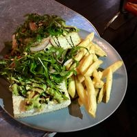 VEGAN smashed avo at Royal Oak in North Adelaide