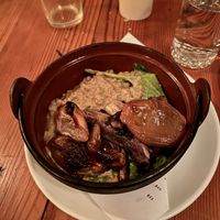 Maine grains risotto  at Forage in Cambridge