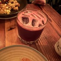 Coctail at Forage in Cambridge