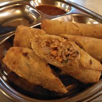 Spring rolls at Tast Bites in Dar Es Salaam