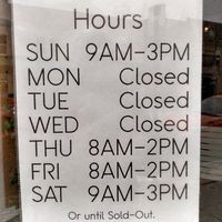 Hours at The Vegan Doughnut Company in Lakewood