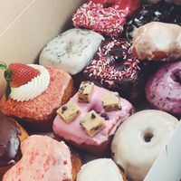 One of each   at The Vegan Doughnut Company in Lakewood