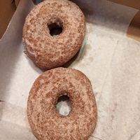 Apple Cider Donuts at The Vegan Doughnut Company in Lakewood