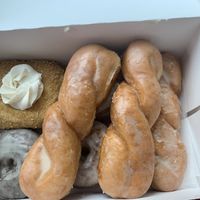 Look at these beauties  at The Vegan Doughnut Company in Lakewood