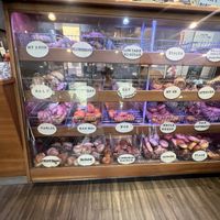 Lots of bagel options  at Lenny's Bagels in Pelham