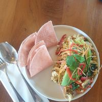 Tofu Scramble at Kayu Lembongan in Lembongan