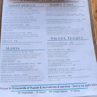 Menu 1 - September 2024 at Kayu Lembongan in Lembongan