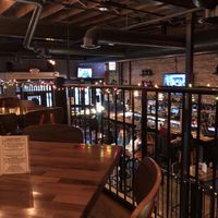 Balcony seating at The Little Owl Social Pub in Brookfield