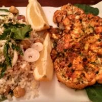 Entrecot de coliflor at Corredera 55 in Vejer De La Frontera