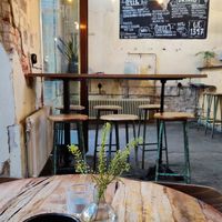 Had a plain coffee at Kafé Magasinet in Gothenburg