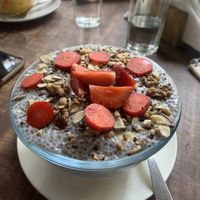 Chia seed bowl   at Artjuna in Anjuna